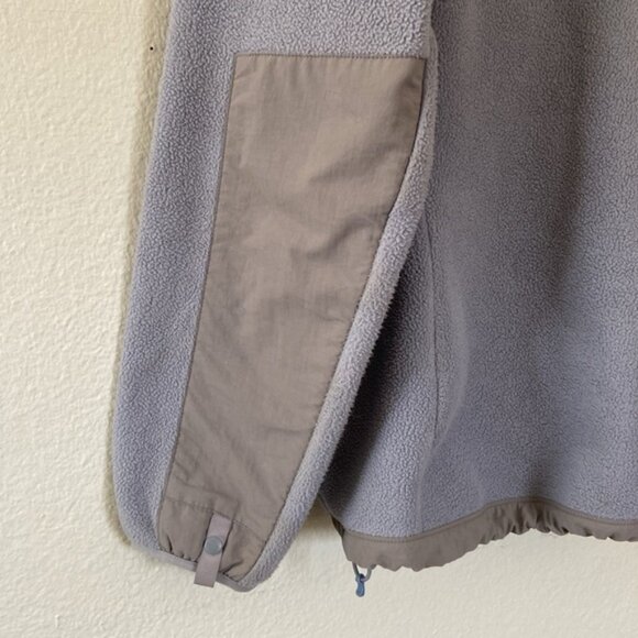 The North Face Denali Blue Gray Fleece Zip Nylon Jacket Women’s L - Picture 13 of 16